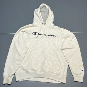 Brand: Champion
Size: Large
Color: Light Grey / Heather Grey